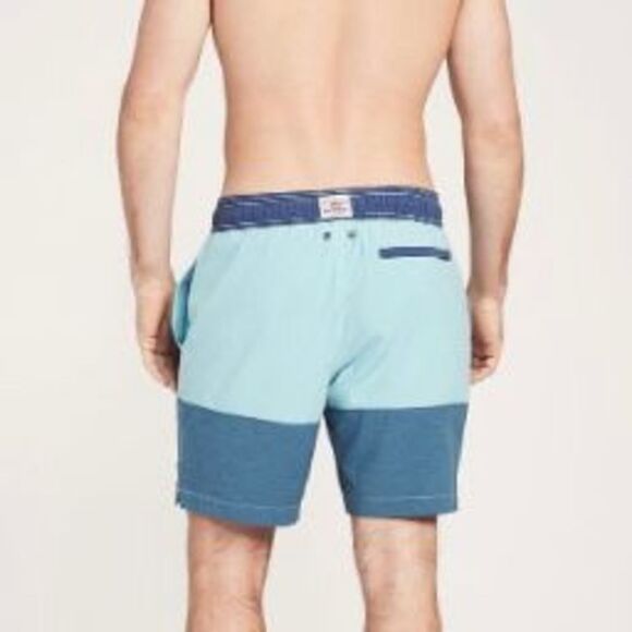 Faherty Color Block Beach Trunk - Picture 3 of 12